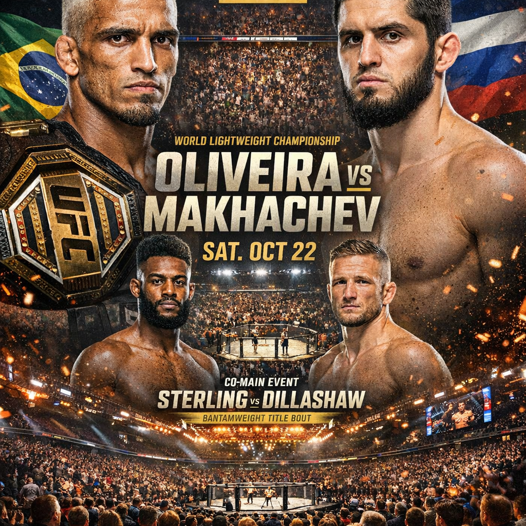 UFC MMA 2026 event poster